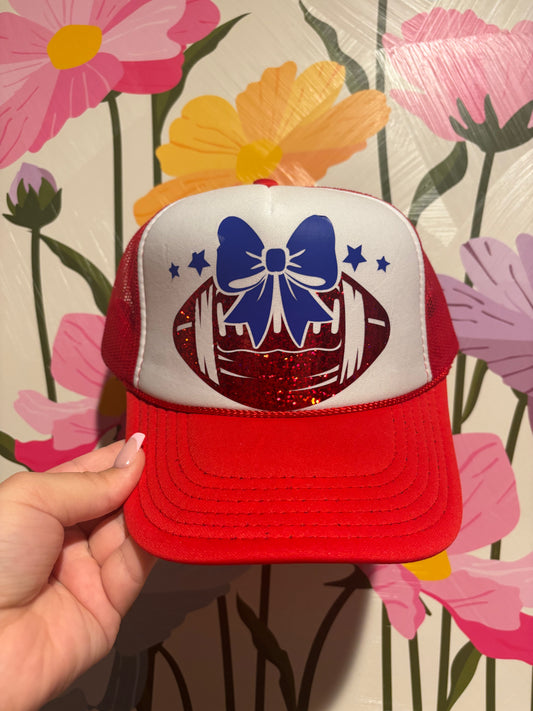 Red&Blue Football Pre-Made